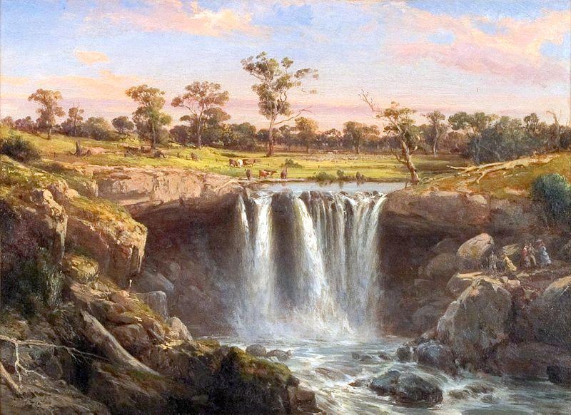 Louis Buvelot One of the Falls of the Wannon Spain oil painting art